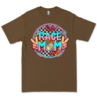 Cacao race mom with leopard and peace hand Premium Tee - AdoDesignShop