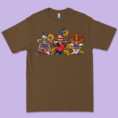 American Gnomes Premium Tee Designed By Fadigitalartstudio
