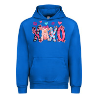 Cobalt xoxo pig olivia Urban Hoodie - OliviaCreatesArt