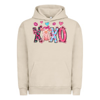 Pigment French Oak xoxo pig olivia Urban Hoodie - OliviaCreatesArt