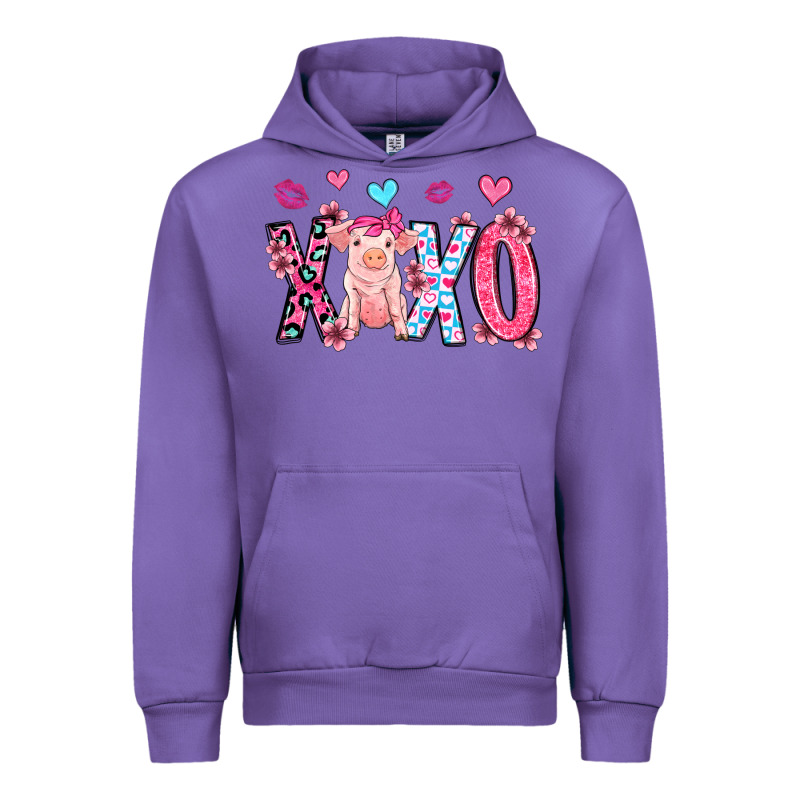 Xoxo Pig Olivia Urban Hoodie by OliviaCreatesArt | Teevron