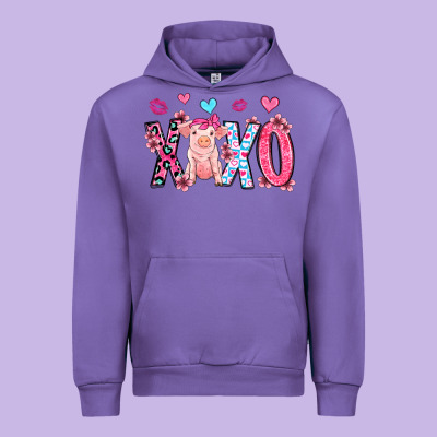 Xoxo Pig Olivia Urban Hoodie Designed By Oliviacreatesart