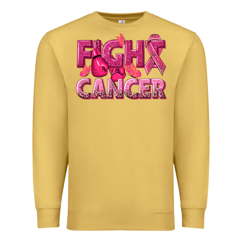 Fight Cancer Premium Sweatshirt by NancyCooperArtShop | Teevron