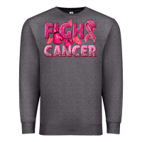 Charcoal Heather fight cancer Premium Sweatshirt - NancyCooperArtShop