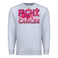 Heather Grey fight cancer Premium Sweatshirt - NancyCooperArtShop