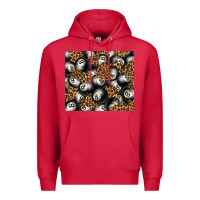 Cardinal pool with leopard tumbler tbs Premium Hoodie - TumblerDesignByShophia