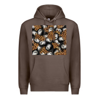 Coffee pool with leopard tumbler tbs Premium Hoodie - TumblerDesignByShophia