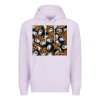 Lilac pool with leopard tumbler tbs Premium Hoodie - TumblerDesignByShophia