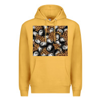 Mustard pool with leopard tumbler tbs Premium Hoodie - TumblerDesignByShophia
