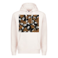 Pale Pink pool with leopard tumbler tbs Premium Hoodie - TumblerDesignByShophia