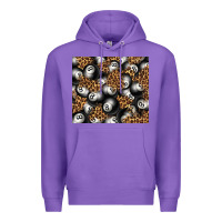 Purple pool with leopard tumbler tbs Premium Hoodie - TumblerDesignByShophia