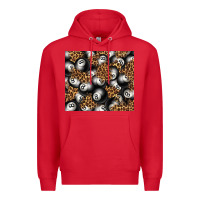 Red pool with leopard tumbler tbs Premium Hoodie - TumblerDesignByShophia