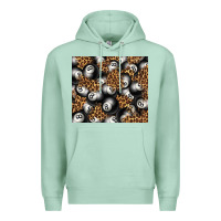 Seafoam pool with leopard tumbler tbs Premium Hoodie - TumblerDesignByShophia