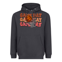 Smoke Game day game day game day Basketball Heavyweight Hoodie - NancyCooperArtShop
