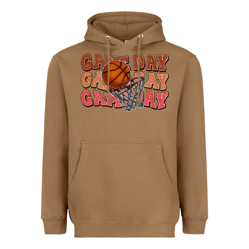 Game Day Game Day Game Day Basketball Heavyweight Hoodie by NancyCooperArtShop | Teevron