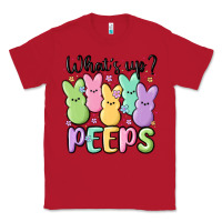 Red what's up peeps Classic Tee - MaliasSmallBusiness