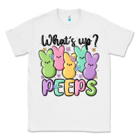 White what's up peeps Classic Tee - MaliasSmallBusiness