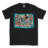Black cross western background Classic Tee - AdoDesignShop