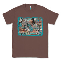 Chestnut cross western background Classic Tee - AdoDesignShop