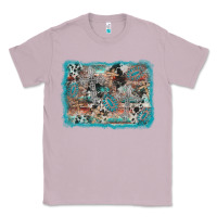 Lilac cross western background Classic Tee - AdoDesignShop