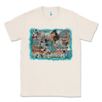 Natural cross western background Classic Tee - AdoDesignShop