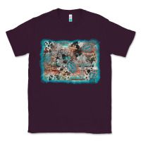 Plum cross western background Classic Tee - AdoDesignShop