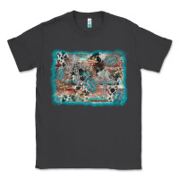 Smoke cross western background Classic Tee - AdoDesignShop
