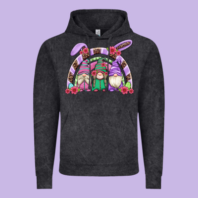 Easter Gnomes Rainbow Vintage Hoodie Designed By Artiststas