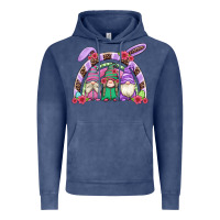 Vintage Denim easter gnomes rainbow Vintage Hoodie - Artiststas