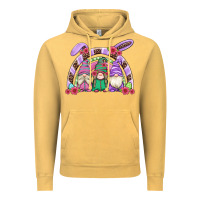 Vintage Mustard easter gnomes rainbow Vintage Hoodie - Artiststas
