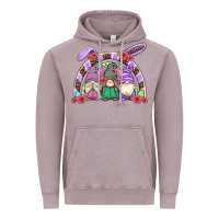 Vintage Zinc easter gnomes rainbow Vintage Hoodie - Artiststas