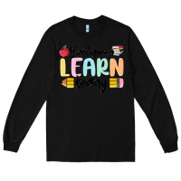 Black y'all gonna learn today Long Sleeve Tee - MaliasSmallBusiness
