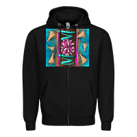 Black cheer mom Zipper Hoodie - LillyAllenDesigns