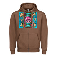 Chestnut cheer mom Zipper Hoodie - LillyAllenDesigns