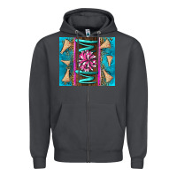 Smoke cheer mom Zipper Hoodie - LillyAllenDesigns