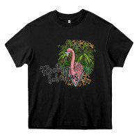 Black flocking fabulous Heavy Core Tee - SublimationCraftShop