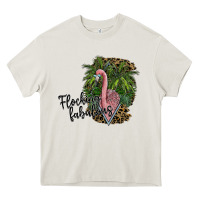 Cream flocking fabulous Heavy Core Tee - SublimationCraftShop