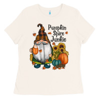 Bone pumpkin spice junkie Ladies Tee - RanaPortraitStore