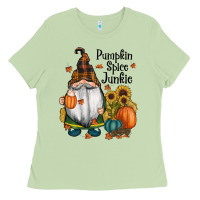 Matcha pumpkin spice junkie Ladies Tee - RanaPortraitStore