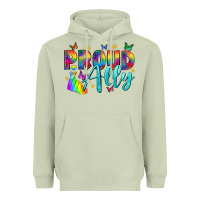 Matcha Proud ally Heavyweight Hoodie - NancyCooperArtShop