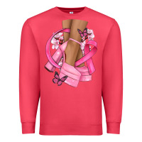 Cardinal breast cancer diva Premium Sweatshirt - NancyCooperArtShop