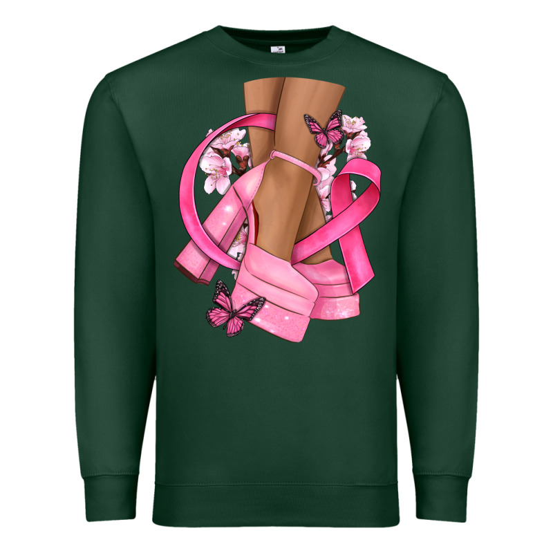 Breast Cancer Diva Premium Sweatshirt by NancyCooperArtShop | Teevron