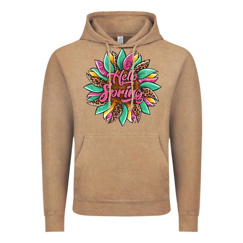 Hello Spring Sunflower Vintage Hoodie by Artiststas | Teevron