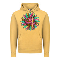 Vintage Mustard hello spring sunflower Vintage Hoodie - Artiststas