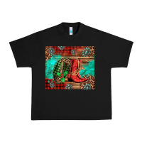 Black country boots and cowboy hat christmas Urban Heavy Tee - Jasminsmagicworld