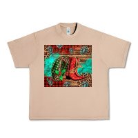 Burro country boots and cowboy hat christmas Urban Heavy Tee - Jasminsmagicworld