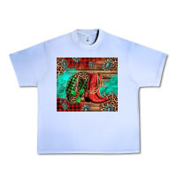 Grape Ice country boots and cowboy hat christmas Urban Heavy Tee - Jasminsmagicworld