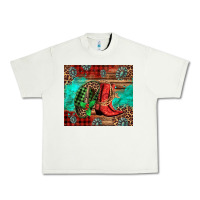 Pistachio country boots and cowboy hat christmas Urban Heavy Tee - Jasminsmagicworld