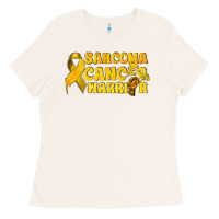 Bone Sarcoma Cancer Warrior Ladies Tee - texasbilliewilder