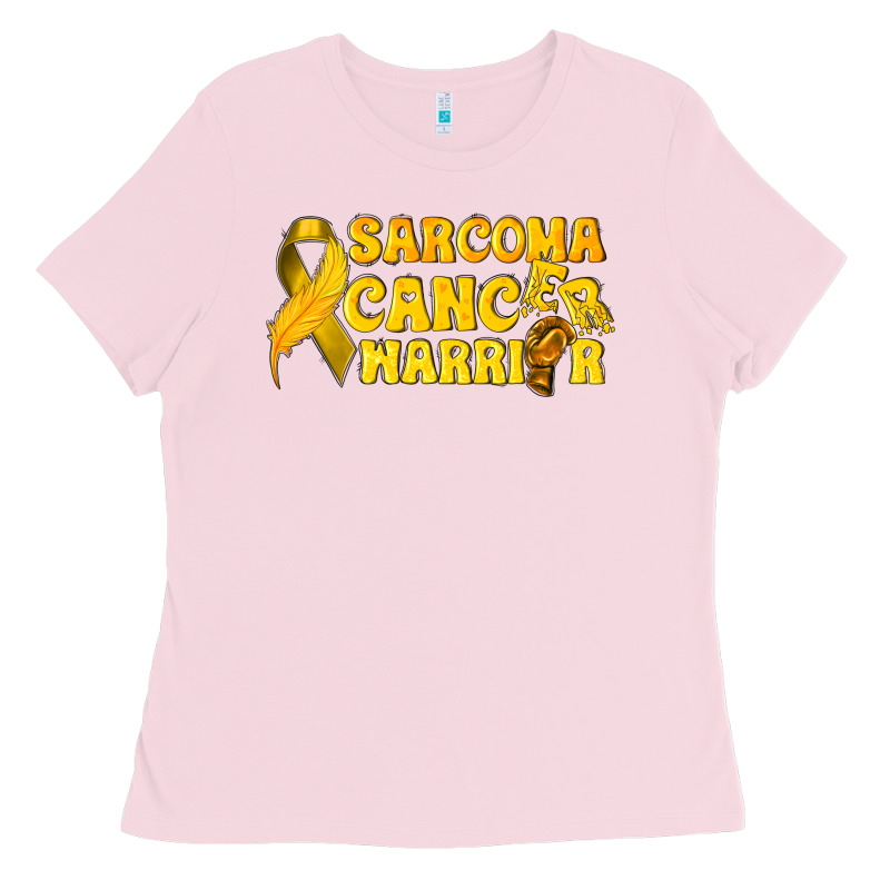 Sarcoma Cancer Warrior Ladies Tee by texasbilliewilder | Teevron
